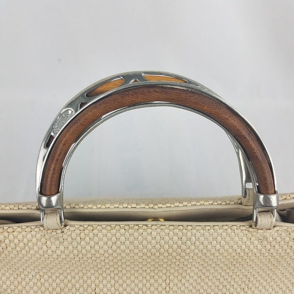 Clara Studios Inc. For Assymmetry Woven Handbag - Picture 7 of 14